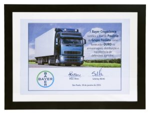 Prêmio Bayer Fornecedor - Ouro - 2019