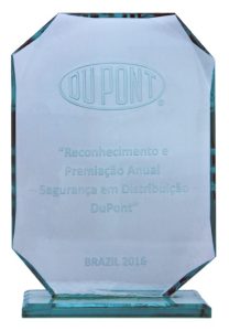 Prêmio DuPont de Segurança e Distribuição - 2016
